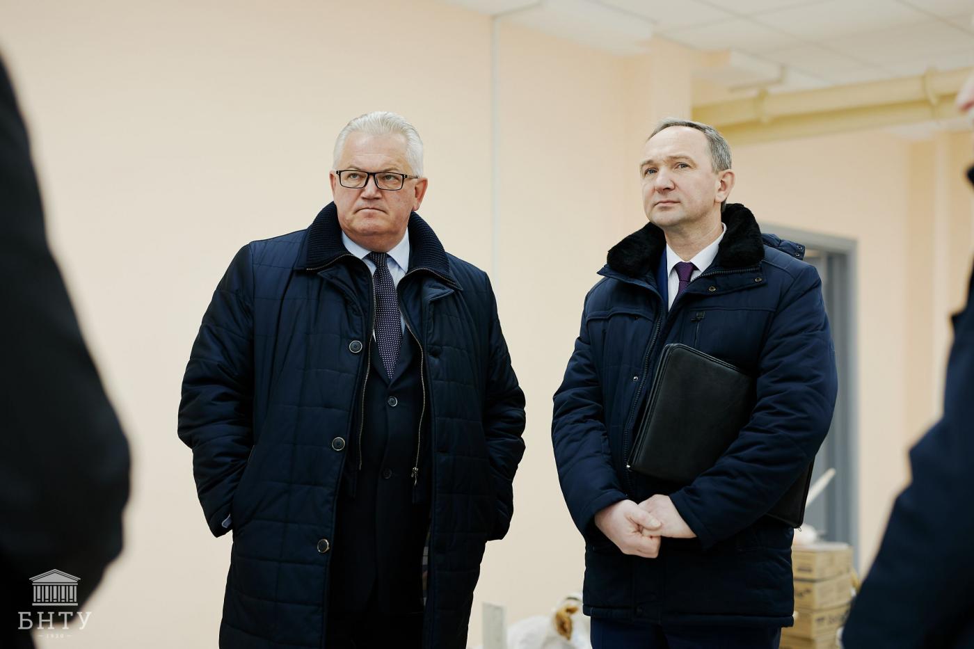 Министр образования посетил опытный завод БНТУ «Политехник»